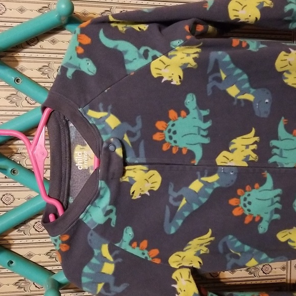 Child of mine pajama onesie with feet. Size 4T - Picture 4 of 9